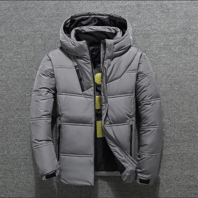 Men's Winter Jacket | Down Jacket with Hood