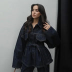 Julie | Ensemble with fitted jacket and jeans for women