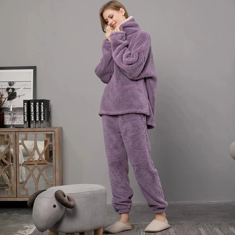 Dani | Damen-Fleece-Pyjama-Set