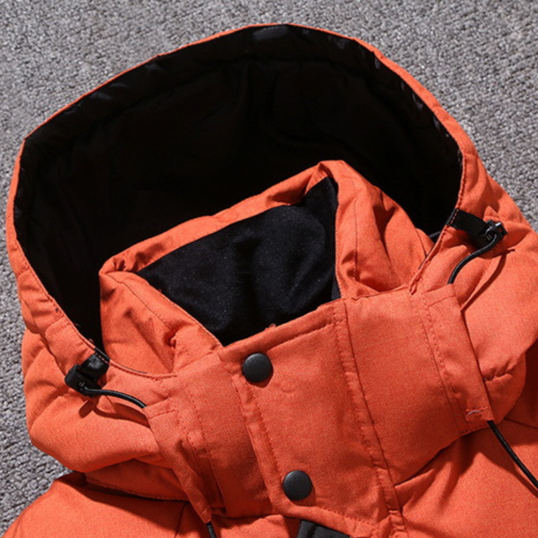 Stevy | Softshell-Daunenjacke mit Kapuze